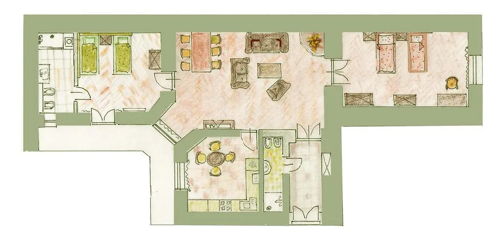 Apartment Best Location To Explore Krakow Spacious 105M2
